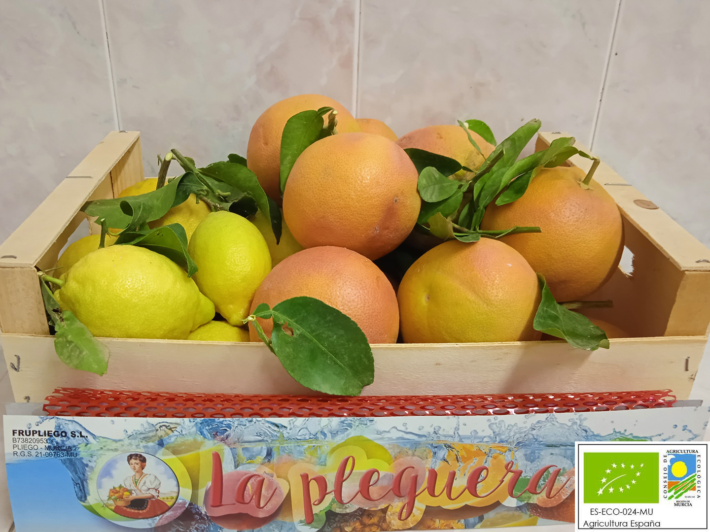 Caja variada de pomelo y limón ecologicos (15KG)